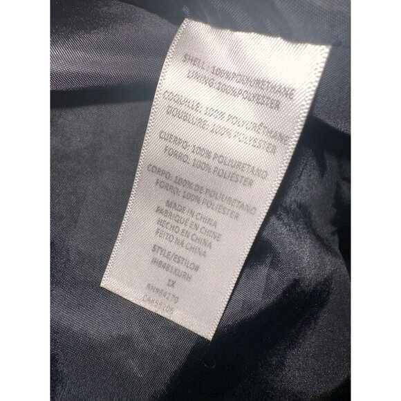 Women's Faux Leather Biker Jacket Size 1S " Just Married” David's Bridal Cute! - Picture 4 of 5